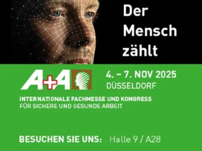 Christ Arbeitsschutz - A+A Messe Bild Webseite Aktuelles