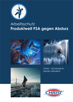 Christ Arbeitsschutz – PDF Blätterkatalog: Produktwelt PSA gegen Absturz