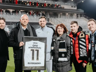 Christ Arbeitsschutz - SV Elversberg Gruppenbild